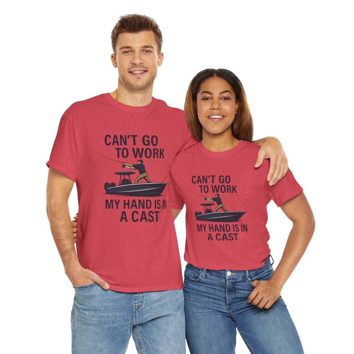 Cant Go To Work Fishing Shirt