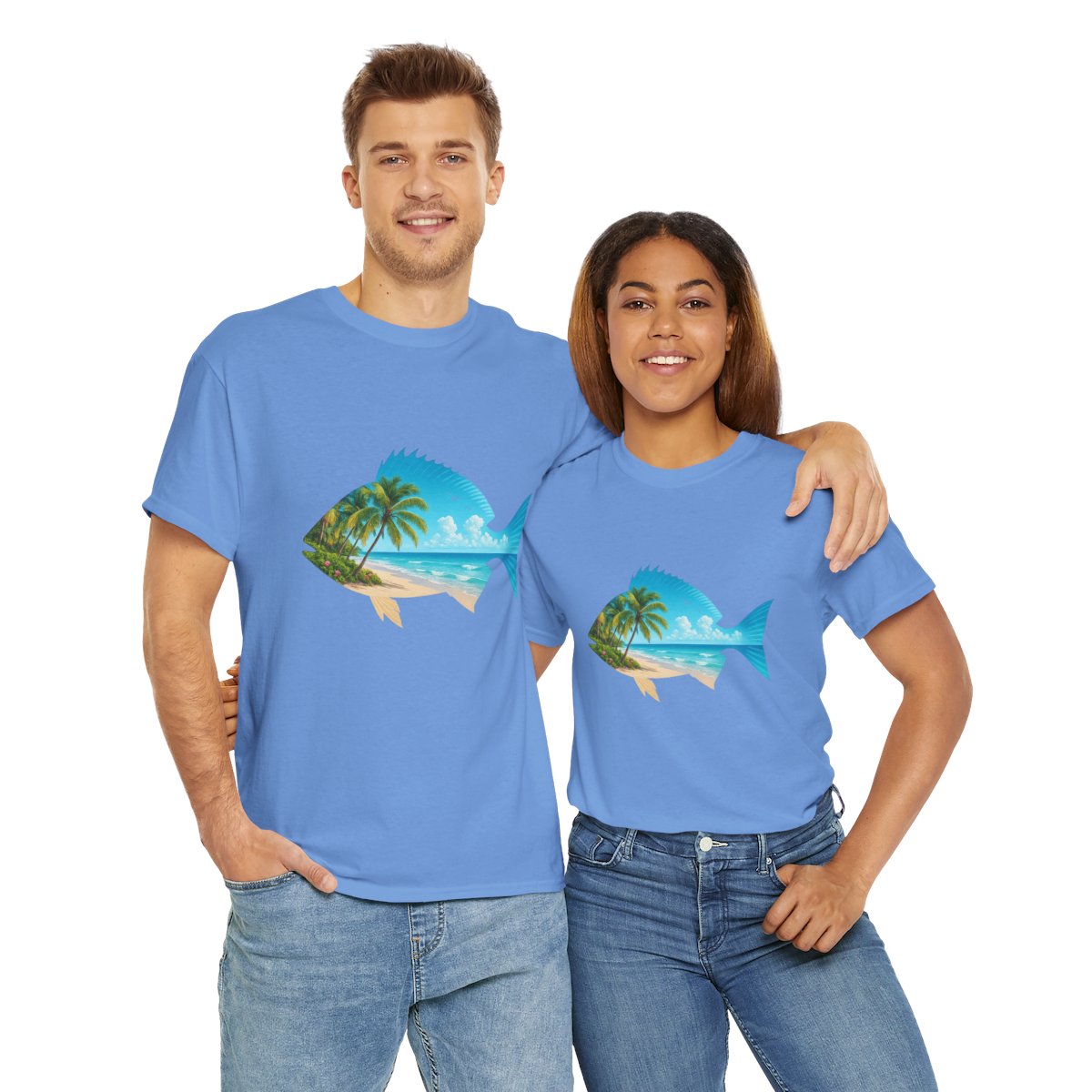 Florida Scene Fish Shirt