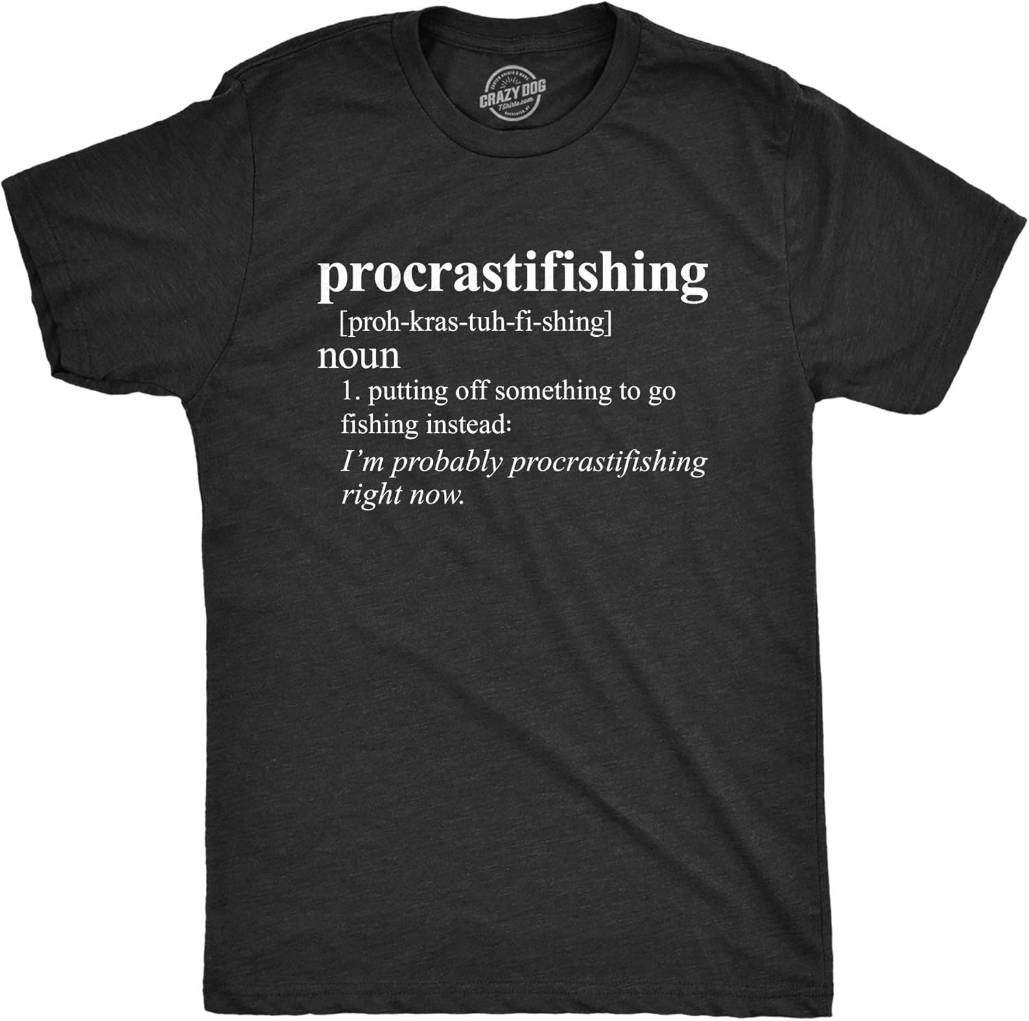 Mens Procrastifishing T Shirt review